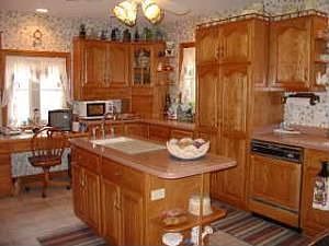 Kitchen with Custom Cabinets