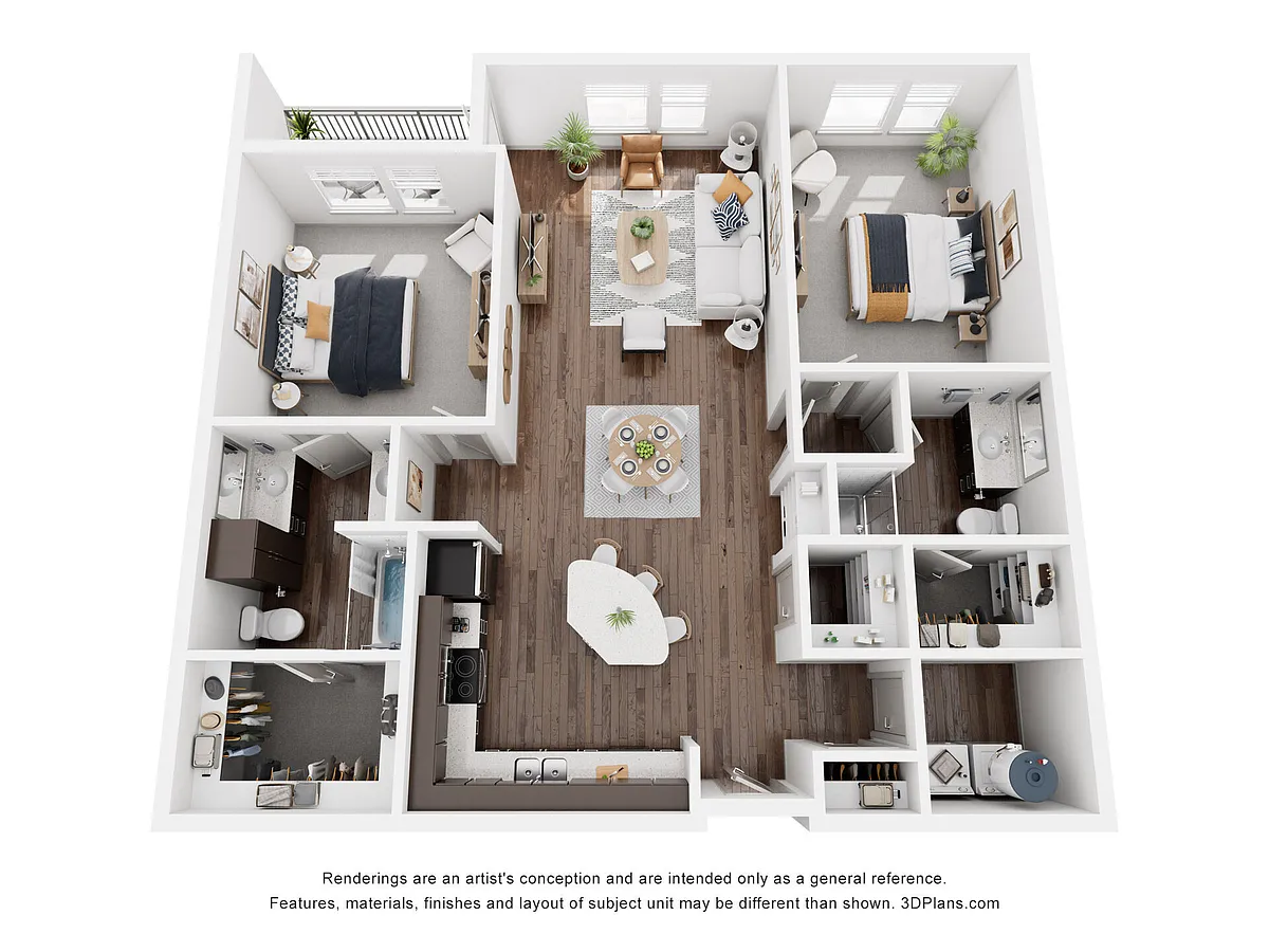 Floor plan B3a