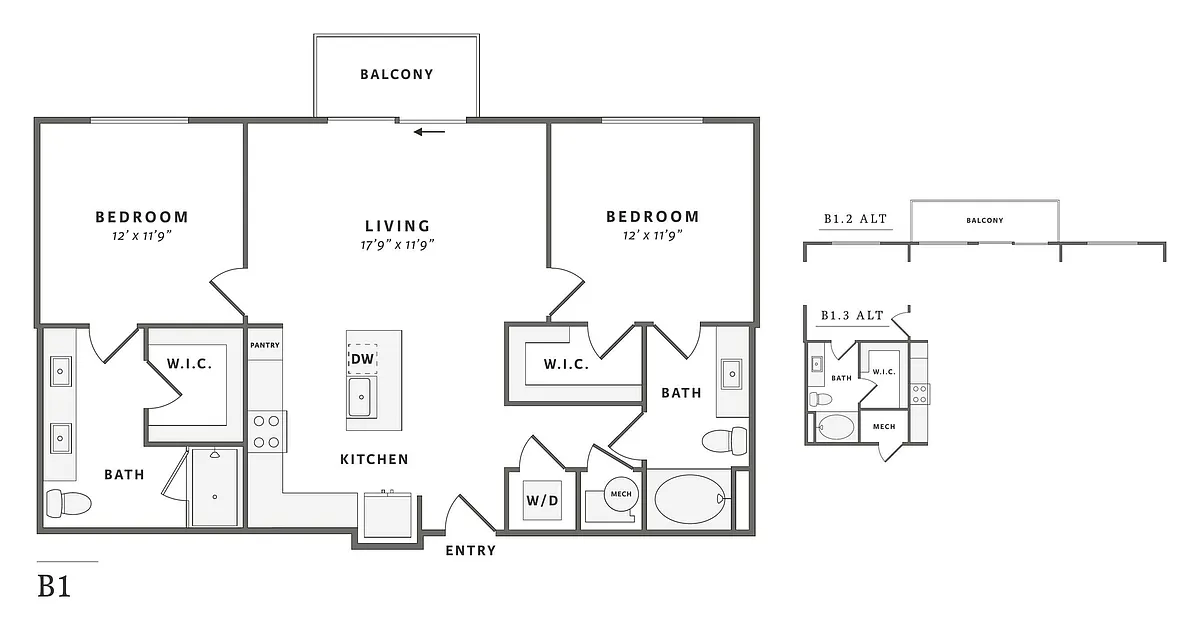 Floor plan B11