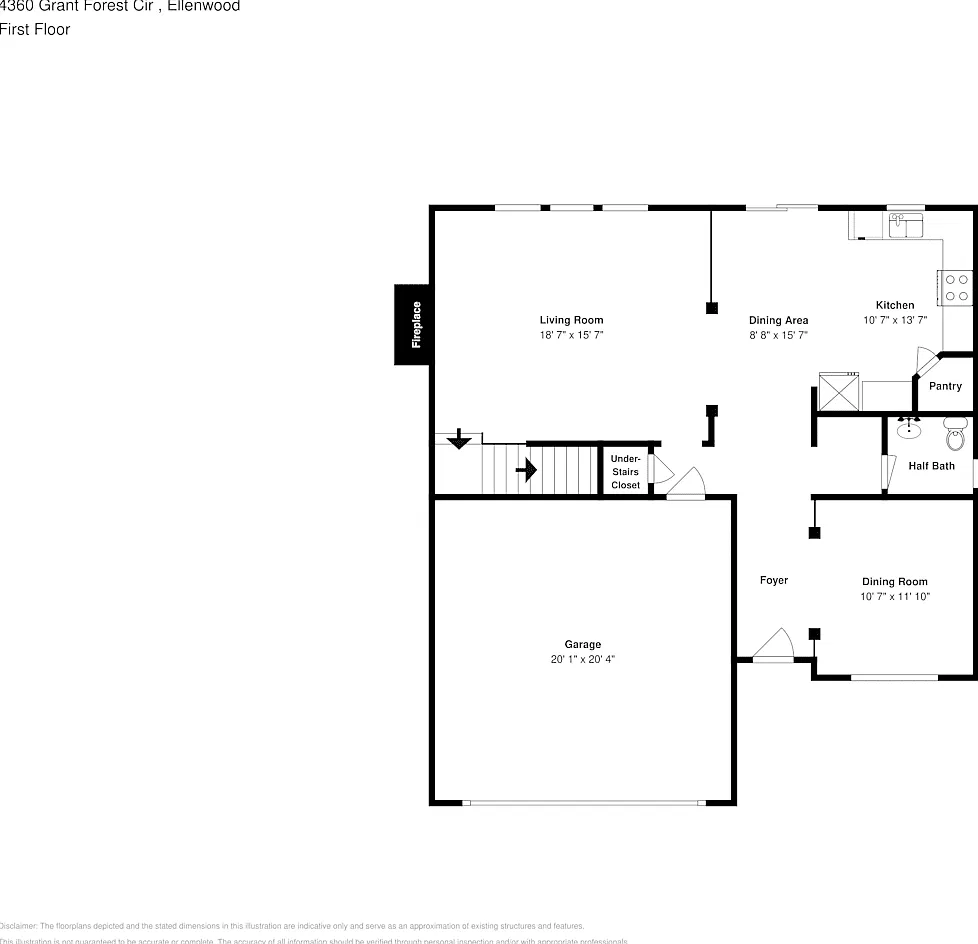 4360 Grant Forest Cir Ellenwood, GA 30294 — Photo 2