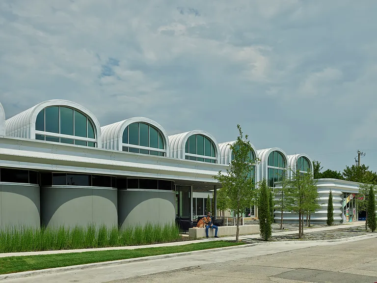View of the complex