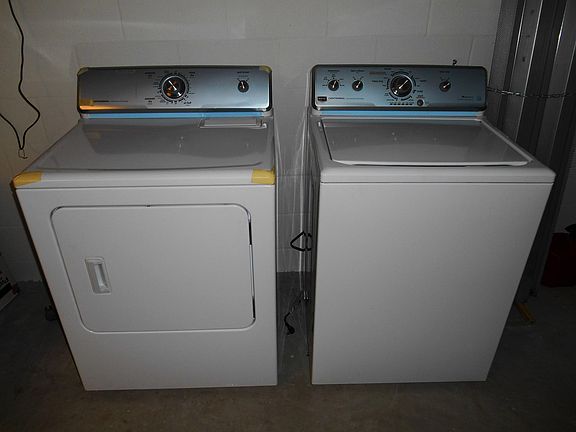 Current washer and dryer