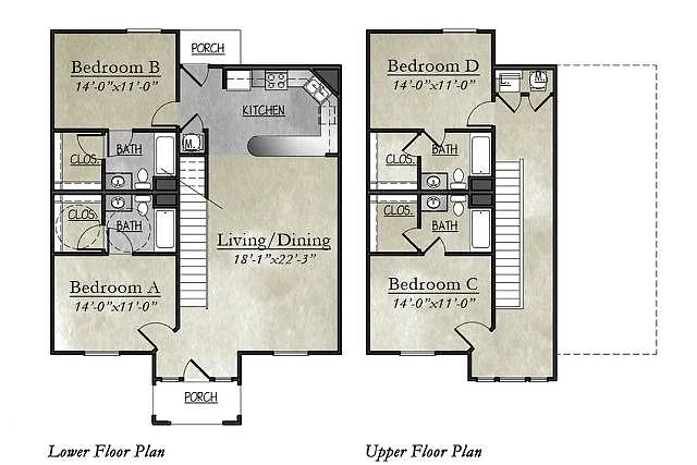 Floor plan 4X4