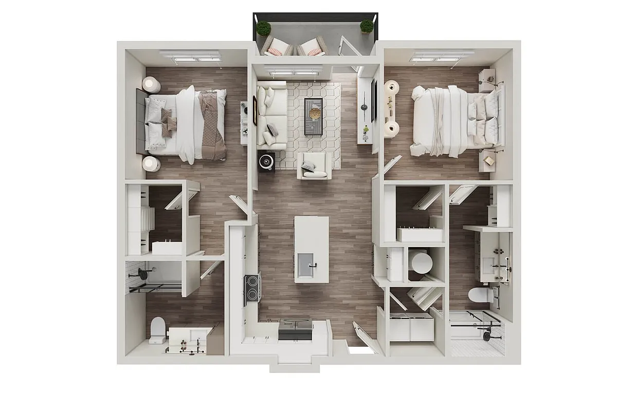 Floor plan B1