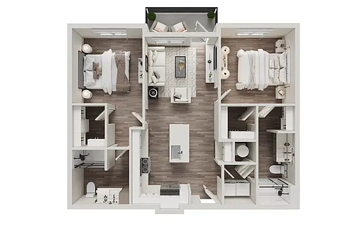 Floor plan B1