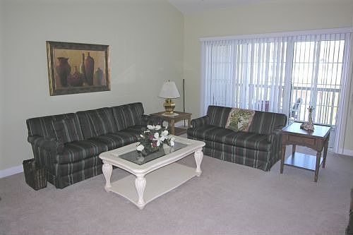Warm and inviting living area