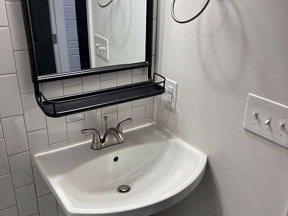All new fixtures in bathroom