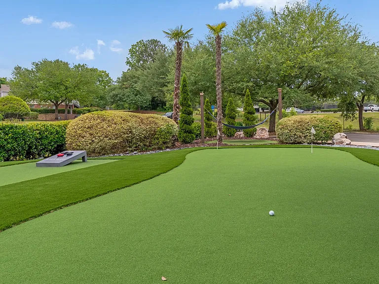 Practice your putting skills and elevate your golf game at our on-site putting green - a fun treat right outside your door.