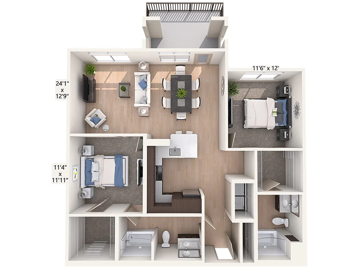 Floor plan B11-A-Esp