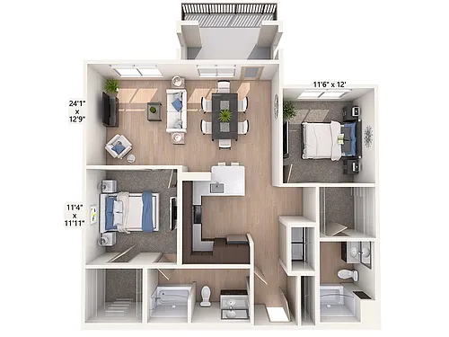 Floor plan B11-A-Esp