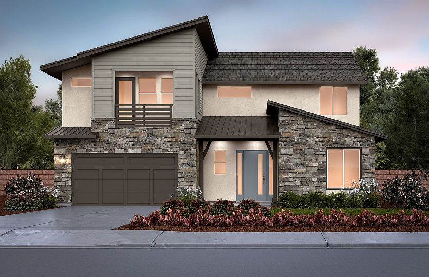 Plan 2 New West Elevation A