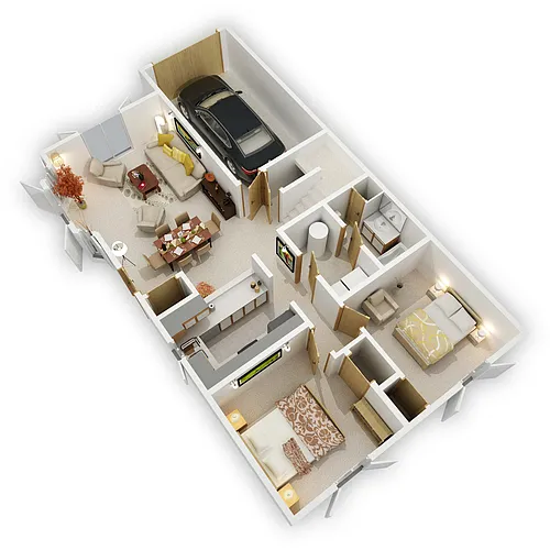 Floor plan Hearthstone