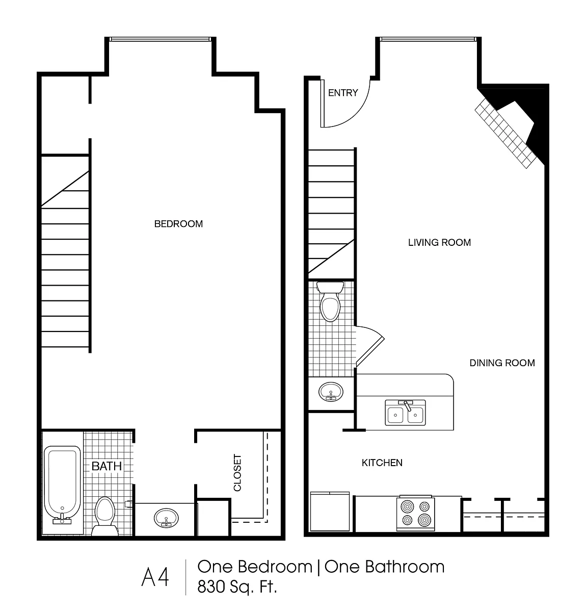 Floor plan A4