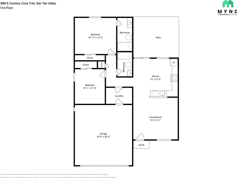 1886 E Cowboy Cove Trl — Photo 15
