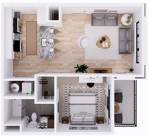 Floor plan Thomas-1I