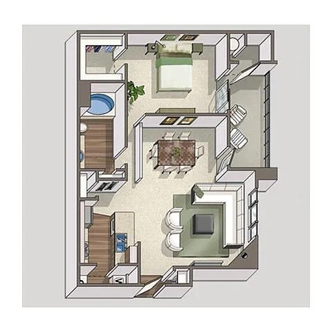 Floor plan Ruby