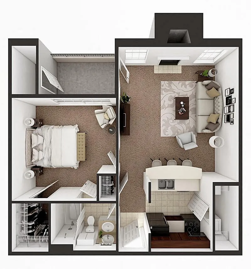 Floor plan Stuart Up