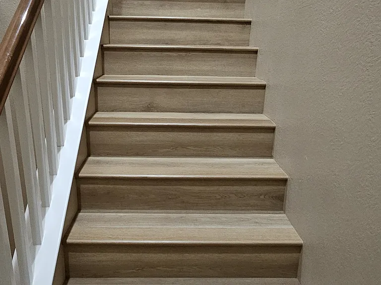 Stairs.