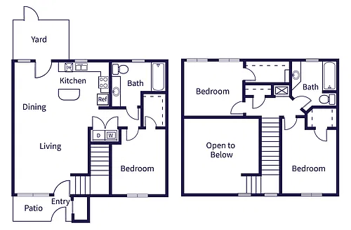 Floor plan C1 - Income Restricted