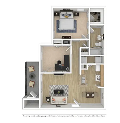 Floor plan 1C Den Renovation 2