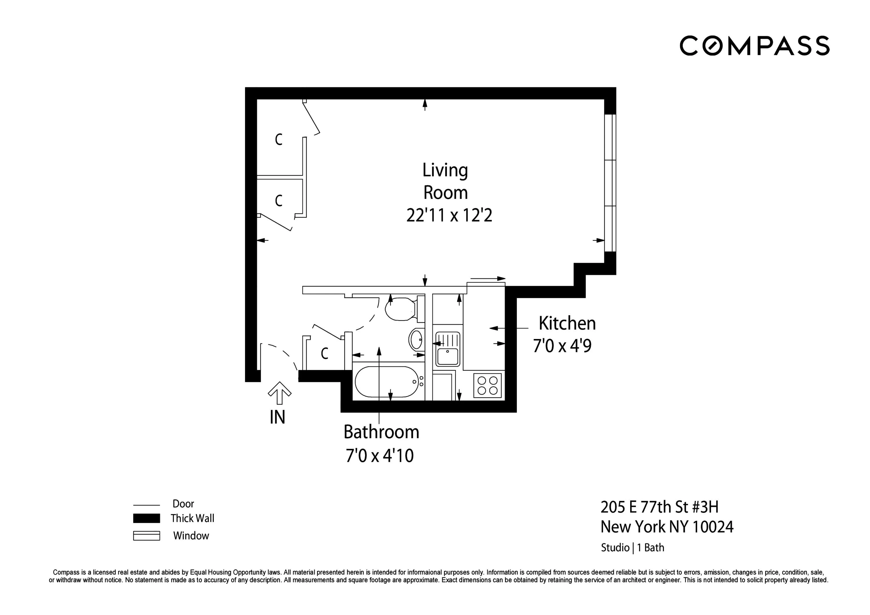 205 East 77th Street #3H in Lenox Hill, Manhattan | StreetEasy