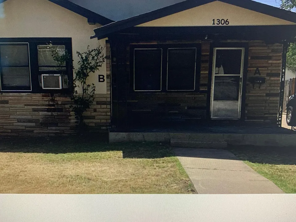 Front of the property with Unit B on the left