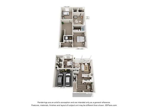 Floor plan D1