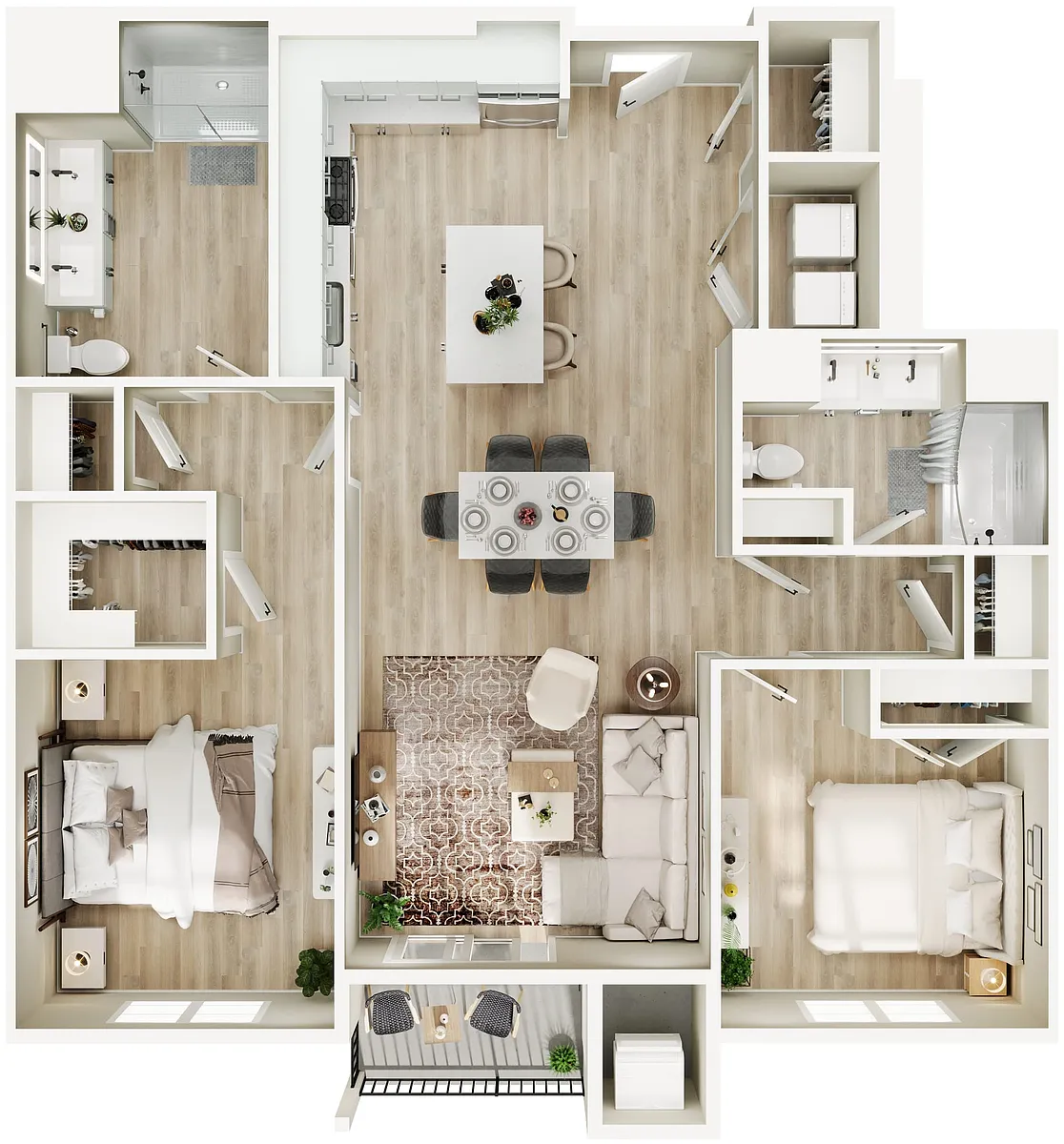 Floor plan B2