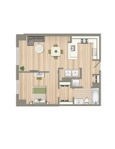 Floor plan 1 - L
