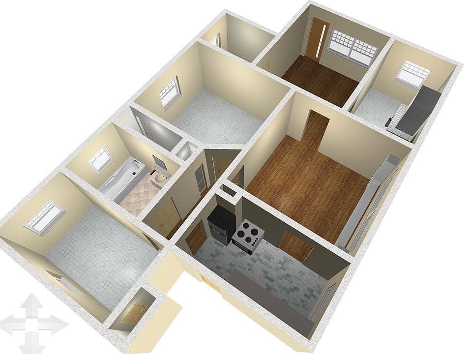 Model of the apartment (representation)