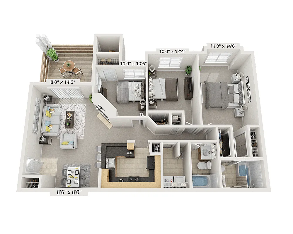Floor plan Chesapeake