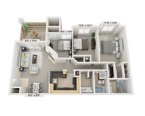 Floor plan Chesapeake