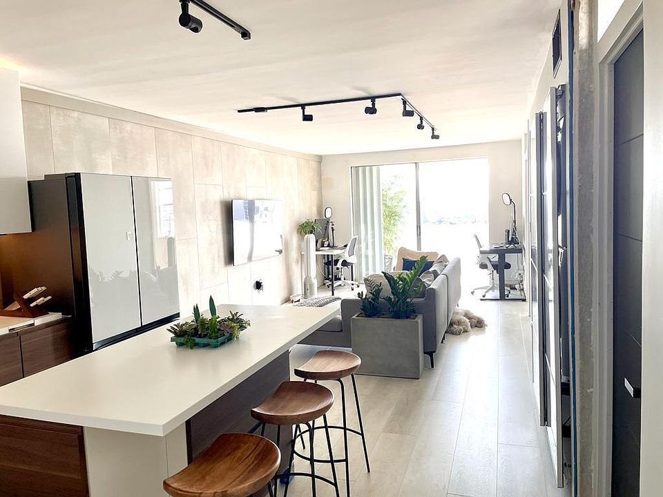 Kitchen and Living Room