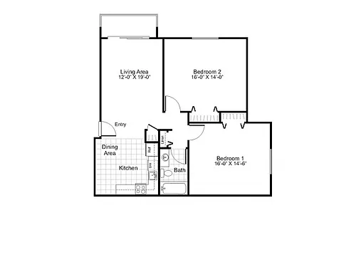 Floor plan B1A