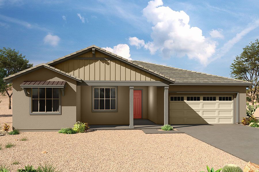 Western Farmhouse Elevation