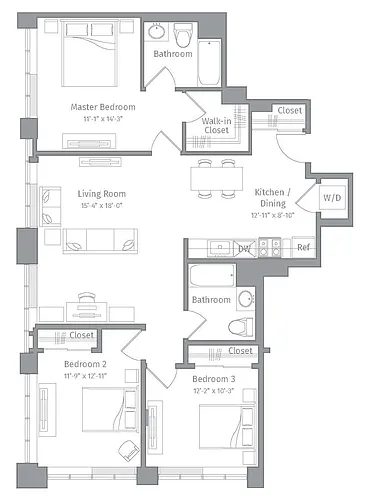 Floor plan R-C1