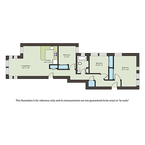 Floor plan 540i3bd