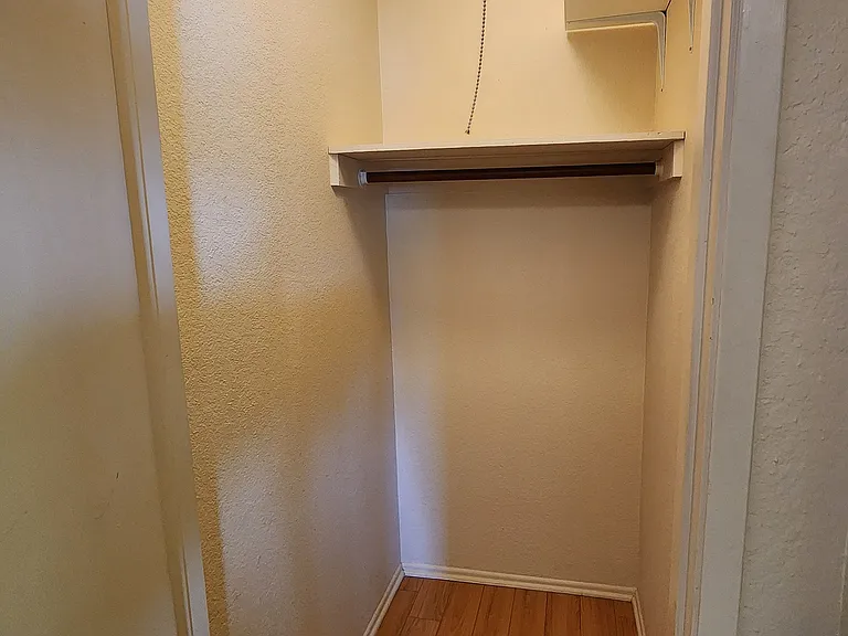Hallway storage closet