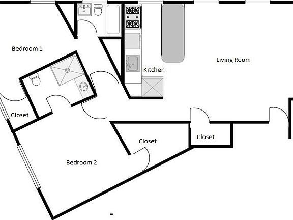 2nd image of 10 Sheridan Sq #6DE