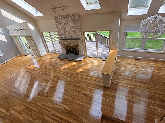 Living room view from 2nd floor