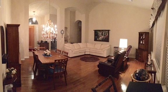 combo living/dining room