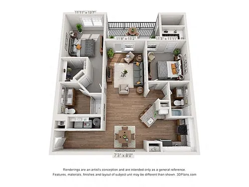 Floor plan Lawrence