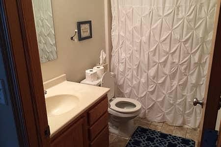 Upstairs bathroom