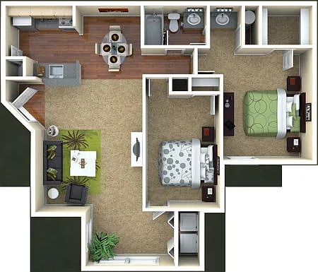 Floor plan B1