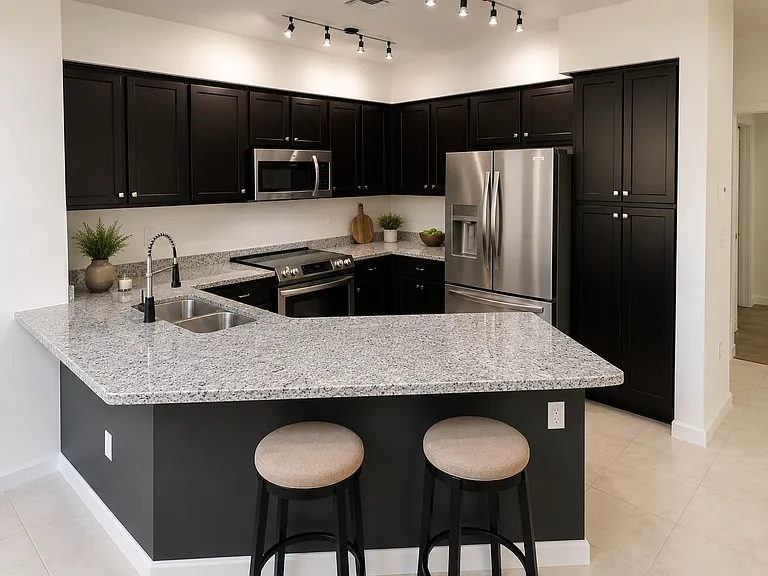 Kitchen - Virtually Furnished - Located on the Second Floor