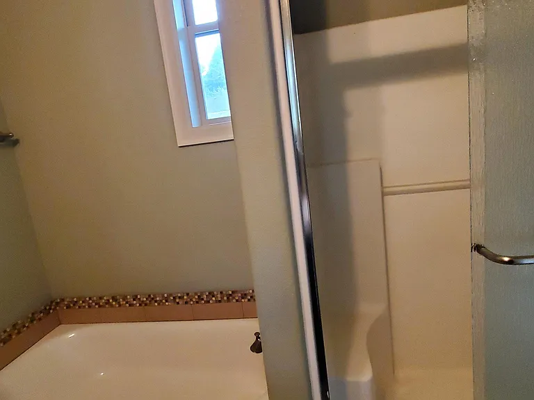 Shower and tub