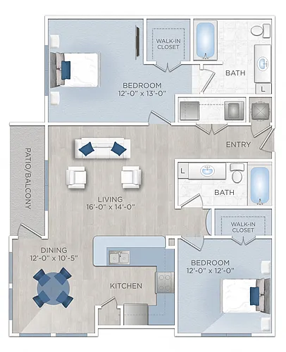 Floor plan D