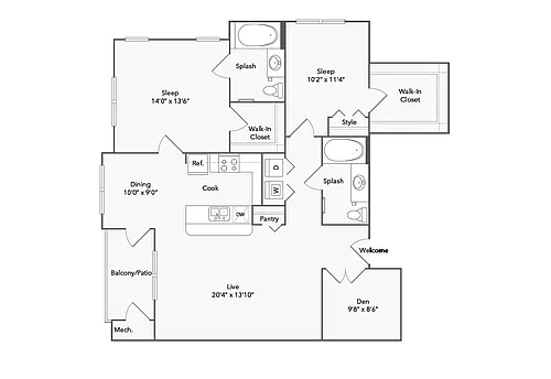 Floor plan Bristol
