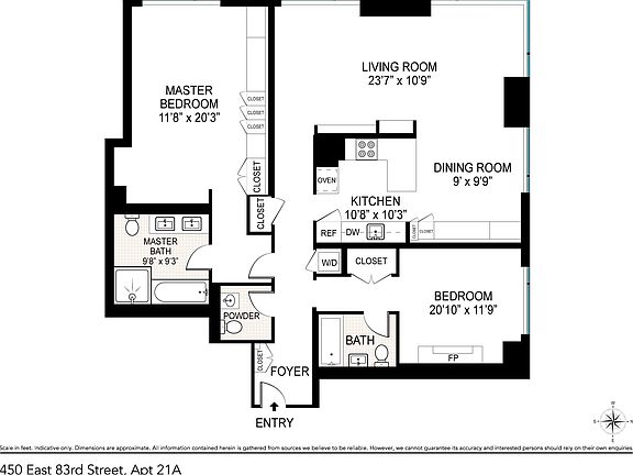2nd image of 450 E 83rd St APT 21A