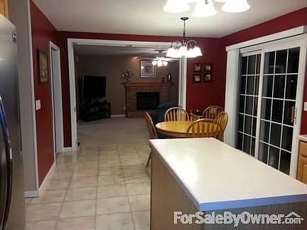 Kitchen, looking into family room